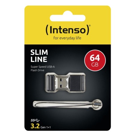 Pendrive intenso 64gb 3.0 slim line