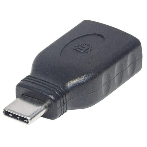 Manhattan 354646 adaptador de cable usb c usb a negro