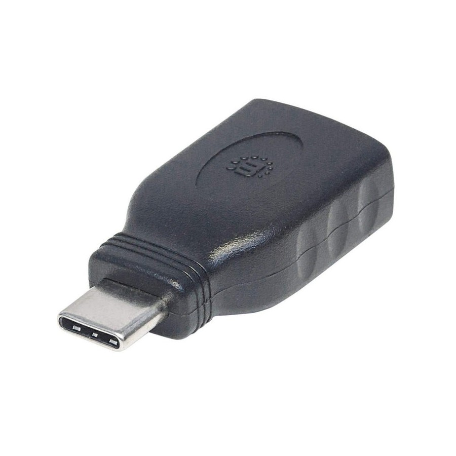 Manhattan 354646 adaptador de cable usb c usb a negro