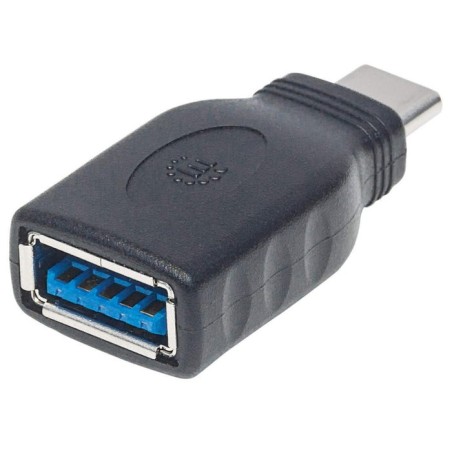 Manhattan 354646 adaptador de cable usb c usb a negro