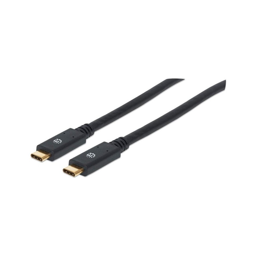 Manhattan 354905 cable usb 2 m usb 3.2 gen 1 [3.1 gen 1] usb c negro