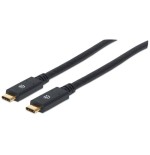 Manhattan 354905 cable usb 2 m usb 3.2 gen 1 [3.1 gen 1] usb c negro