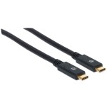 Manhattan 354905 cable usb 2 m usb 3.2 gen 1 [3.1 gen 1] usb c negro