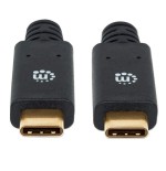 Manhattan 354905 cable usb 2 m usb 3.2 gen 1 [3.1 gen 1] usb c negro