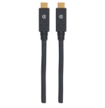 Manhattan 354905 cable usb 2 m usb 3.2 gen 1 [3.1 gen 1] usb c negro