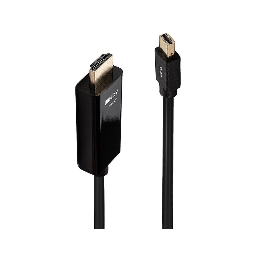 Lindy 36926 cable hdmi minidisplayport 1m negro