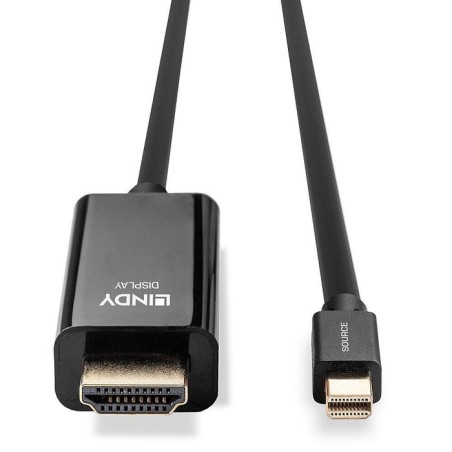 Lindy 36926 cable hdmi minidisplayport 1m negro