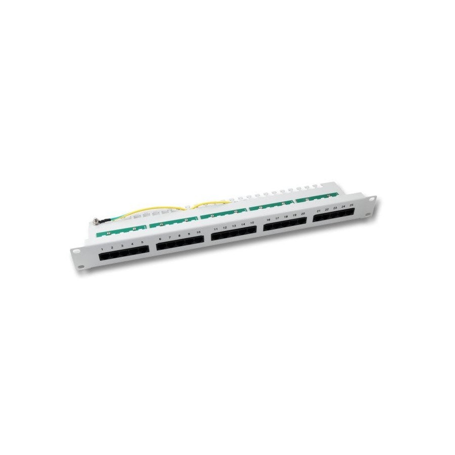Efb elektronik 37588.1 patch panel 25xrj45 8/4 1he isdn cat.3