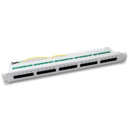 Efb elektronik 37588.1 patch panel 25xrj45 8/4 1he isdn cat.3
