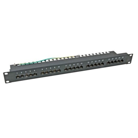 Efb elektronik 37588.1 patch panel 25xrj45 8/4 1he isdn cat.3