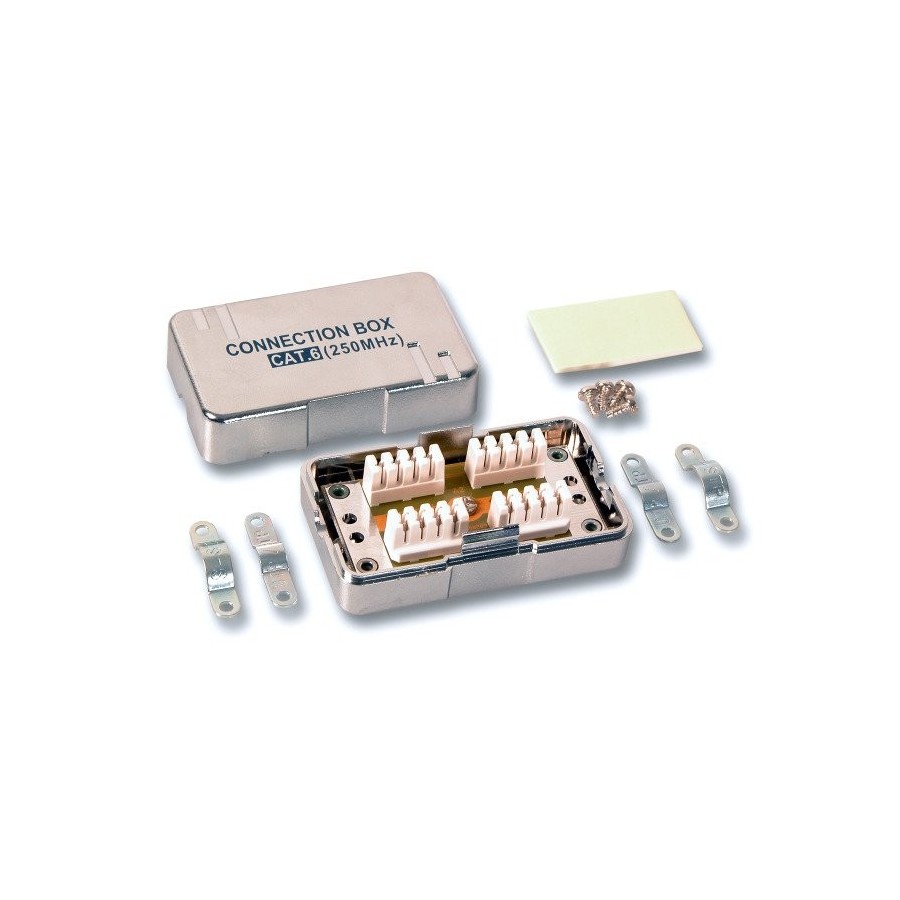 Efb elektronik 37596.2 caja de conexiones de red cat6 plata