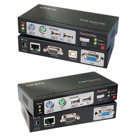 Lindy cat5 extensor kvm combo 300ps/2 usb y vga