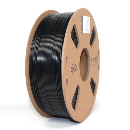 Gembird bobina de filamento abs 1.75mm 1kg negro