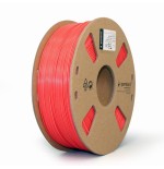 Gembird bobina de filamento abs 1.75mm 1kg rojo fluorescente