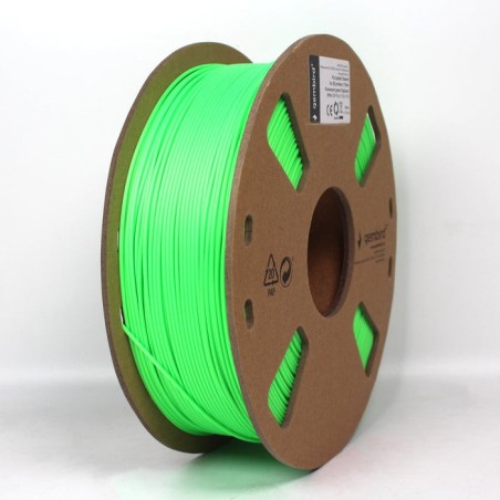 Gembird 3dp-pla1.75-01-fg material de impresión 3d ácido poliláctico (pla) verde fluorescente 1 kg