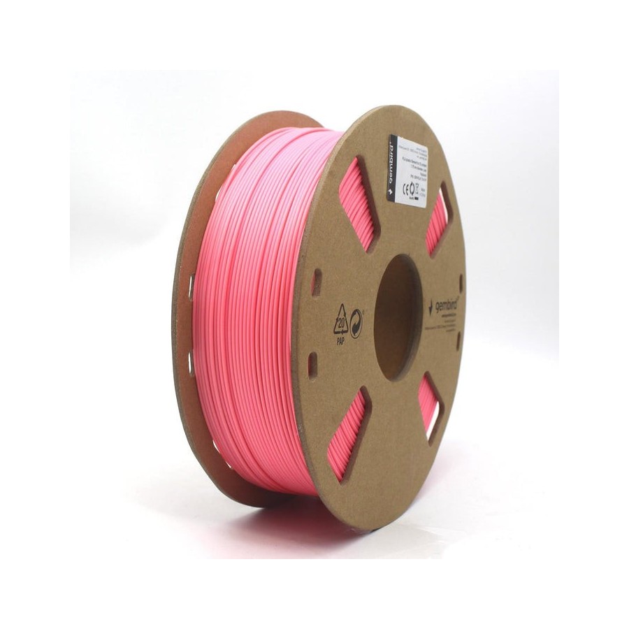 Gembird 3dp-pla1.75-01-p material de impresión 3d ácido poliláctico (pla) rosa 1 kg