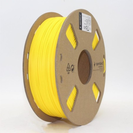 Gembird 3dp-pla1.75-01-y material de impresión 3d ácido poliláctico (pla) amarillo 1 kg