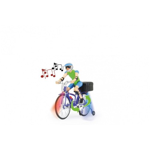 Jamara 402090 bicicleta de juguete con sonido morada