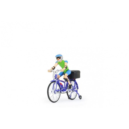 Jamara 402090 bicicleta de juguete con sonido morada