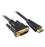 Sharkoon 4044951015221 adaptador de cable de vídeo 3 m hdmi dvi-d negro