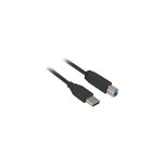 Sharkoon 3m, usb3.0-a/usb3.0-b cable usb 3.2 gen 1 (3.1 gen 1) usb a usb b negro