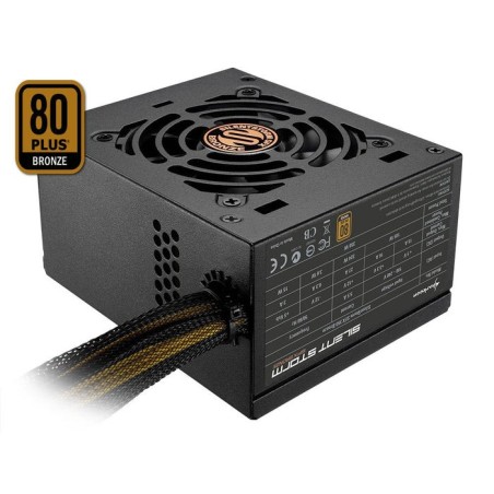Fuente de alimentación sharkoon 450w sfx silent storm 80bron
