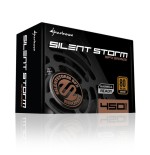 Fuente de alimentación sharkoon 450w sfx silent storm 80bron