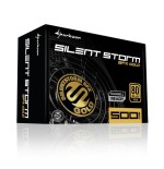 Fuente de alimentación sharkoon 500w sfx silent storm 80gold