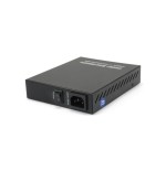 Levelone gvm-1000 convertidor de medio 1000 mbit/s negro