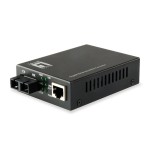 Levelone gvt-2002 convertidor de medio 1000 mbit/s 1310 nm monomodo negro