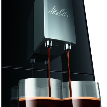 Melitta e950-101 cafetera espresso automática con molinillo caffeo solo - negro