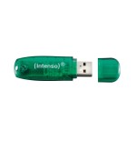 Pendrive intenso 8gb 3502460 rainbow line verde