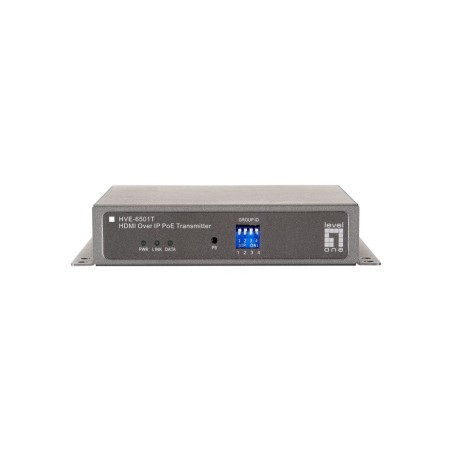 Transmisor hdmi sobre ip rj45 level one  poe 1080p