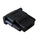 Adaptador techly dvi-d - hdmi m/f negro