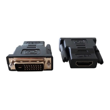 Adaptador techly dvi-d - hdmi m/f negro