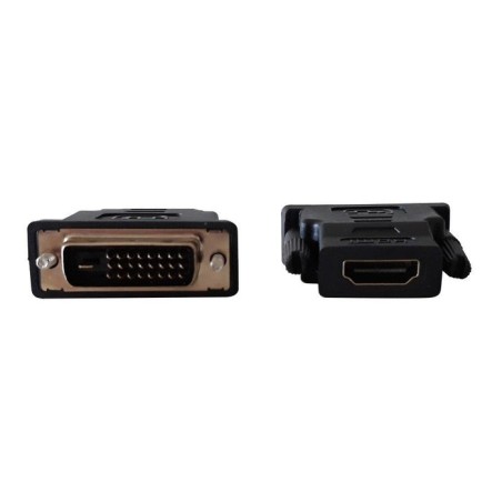Adaptador techly dvi-d - hdmi m/f negro