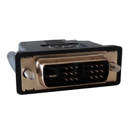 Techly dvi-d - hdmi m/f negro