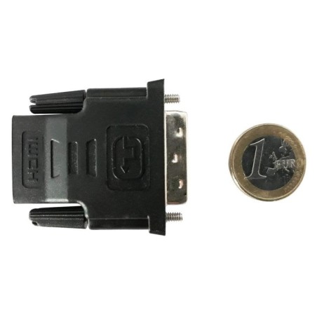 Techly dvi-d - hdmi m/f negro