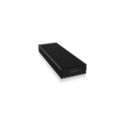 Icy box ib-1816m-c31 caja para disco duro externo m.2 caja externa para unidad de estado sólido (ssd) negro