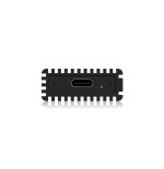 Icy box ib-1816m-c31 caja para disco duro externo m.2 caja externa para unidad de estado sólido (ssd) negro