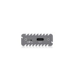 Icy box ib-1817m-c31 m.2 caja externa para unidad de estado sólido (ssd) gris