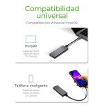 Icy box ib-1817m-c31 m.2 caja externa para unidad de estado sólido (ssd) gris