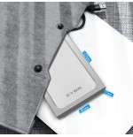 Icy box ib-241wp 2.5" carcasa de disco duro/ssd antracita, plata