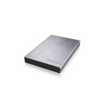 Icy box ib-241wp 2.5" carcasa de disco duro/ssd antracita, plata