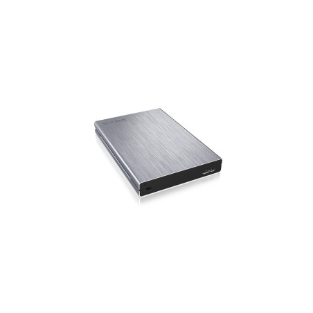 Icy box ib-241wp 2.5" carcasa de disco duro/ssd antracita, plata