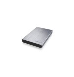 Icy box ib-241wp 2.5" carcasa de disco duro/ssd antracita, plata