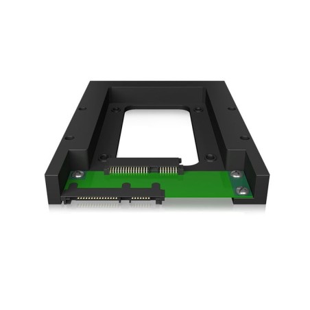 Convertidor icy box hdd / ssd 2.5 '' / 3.5 '' icy box ib-2538sts, negro, sata