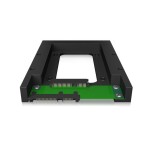 Convertidor icy box hdd / ssd 2.5 '' / 3.5 '' icy box ib-2538sts, negro, sata