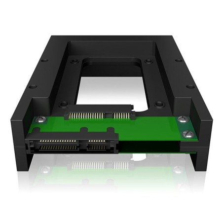 Convertidor icy box hdd / ssd 2.5 '' / 3.5 '' icy box ib-2538sts, negro, sata