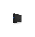 Icy box ib-377-c31 3.5" carcasa de disco duro/ssd negro